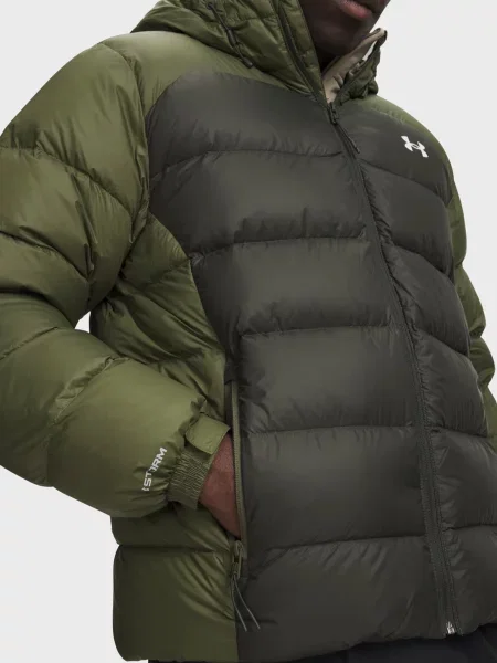 Пуховик Under Armour оливковий