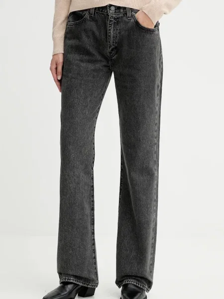 Levi's jeans din RELAXED FLARE medium waist gri
