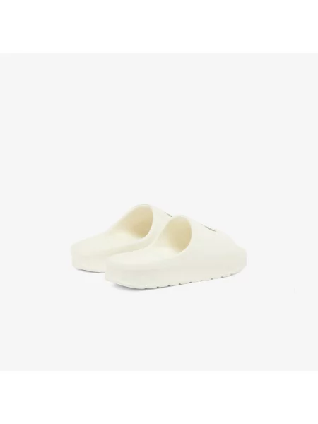 Lacoste Klapki Serve Slide białe