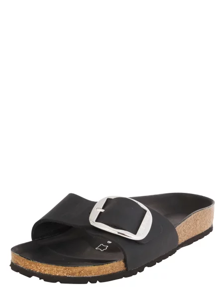 BIRKENSTOCK Nizki natikači Madrid' črna