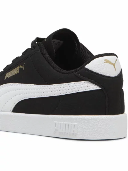 Dziecięce sneakersy PUMA Club II PUMA Black White Gold białe