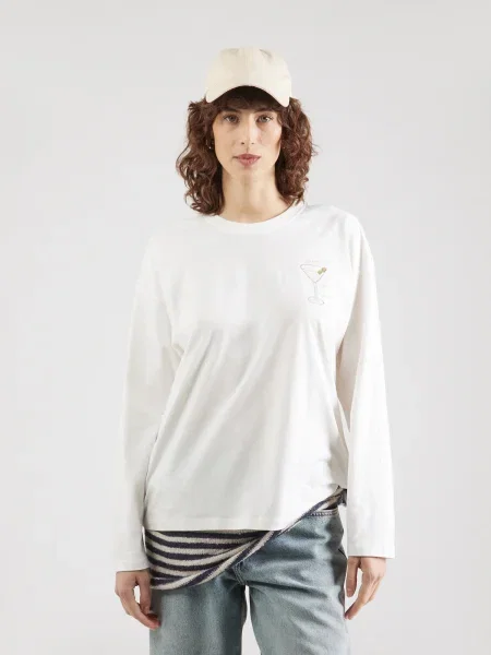 ONLY Tricou maro / verde / portocaliu alb