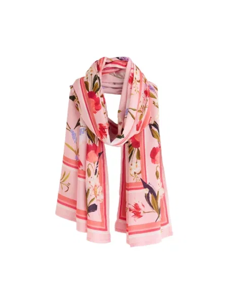 B by Ted Baker Fular oliv / mov închis / roz roșu