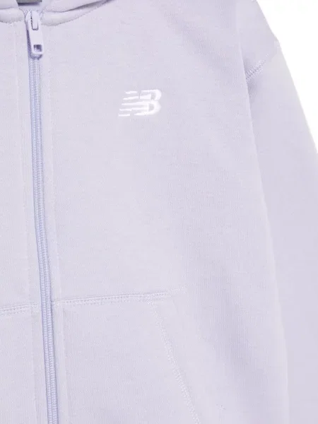 Bluza z kapturem dziecięca New Balance fioletowa