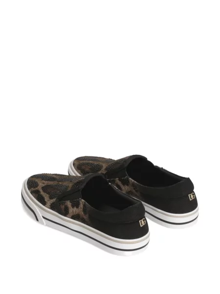 Sneakerși Dolce & Gabbana din canvas negru