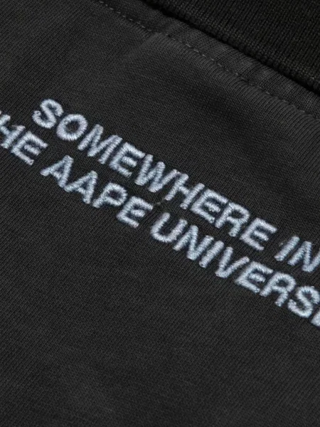Μπλούζα Aape By *a Bathing Ape® με σχέδιο παραλλαγής μαύρο