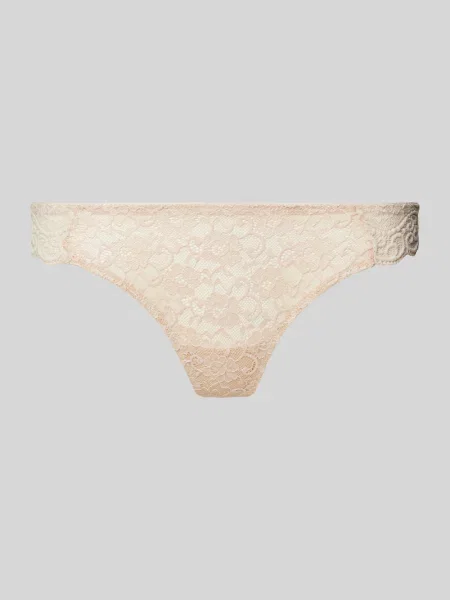 Stringi z półprzezroczystego materiału model ‘AMOURETTE’ Triumph beżowe