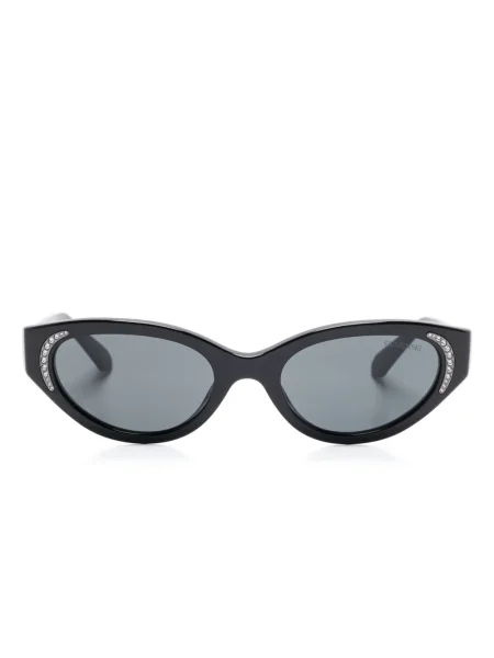 Ochelari de soare Swarovski de cristal negru