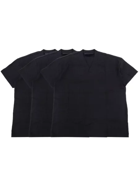 Tricou Fear Of God Essentials cu decolteu în V negru