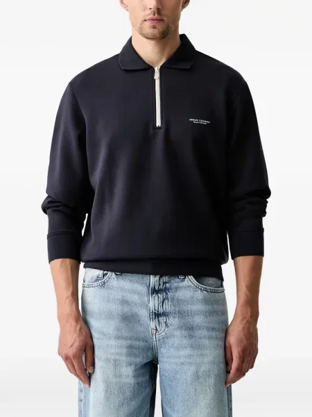 Μακρύς polo Armani Exchange μπλε
