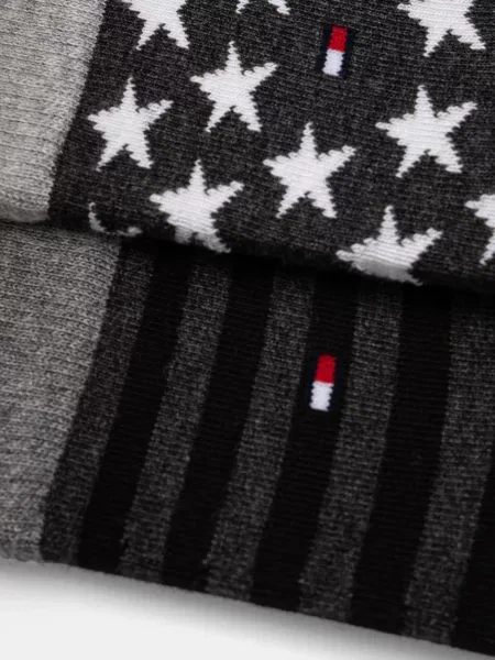 Tommy Hilfiger skarpetki dziecięce czarny szare