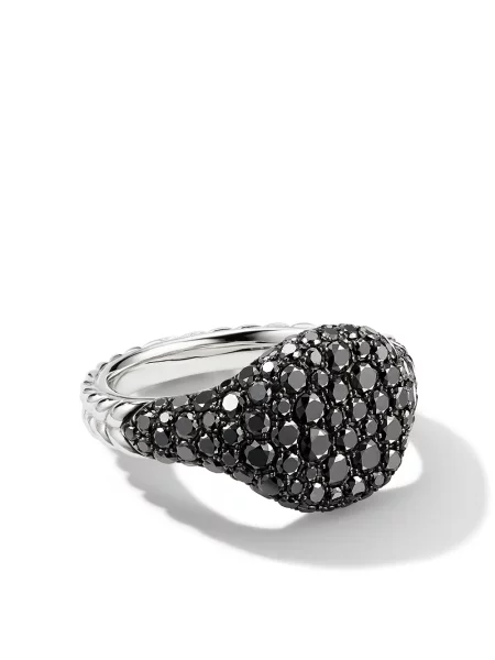 Inel David Yurman alb