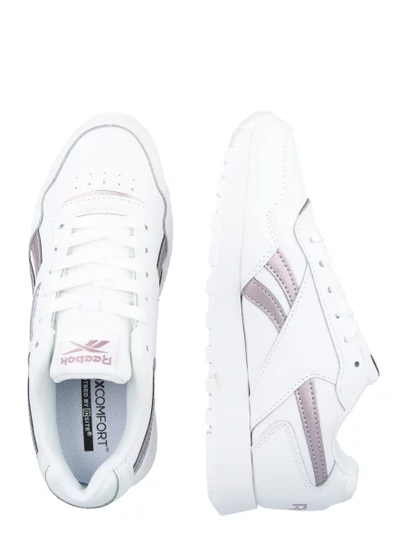 Reebok Rövid szárú sportcipők GLIDE fáradt rózsaszín fehér