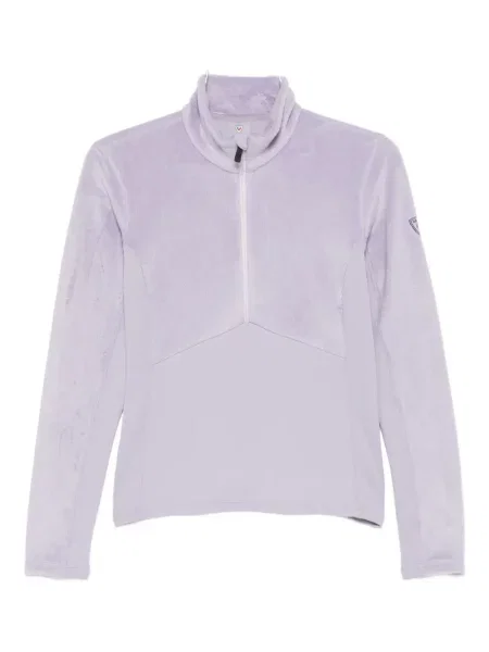 Polar Rossignol polarowy z zamkiem błyskawicznym do połowy fioletowy