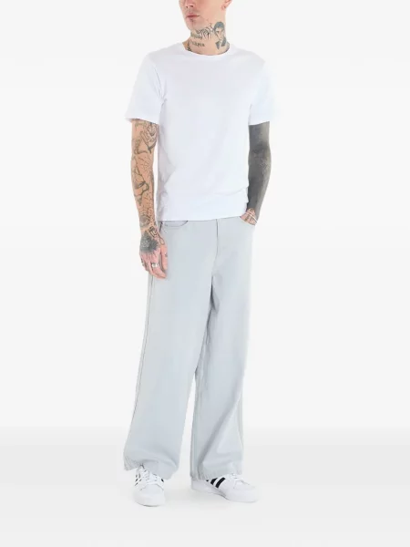Scurt ușor tricou Adidas de drumeție alb