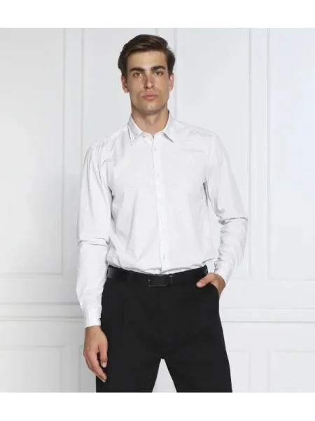 BOSS BLACK Cămașă Liam_F alb