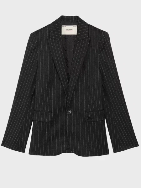 Пиджак Zadig&voltaire в полоску черный