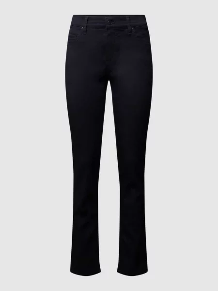 Jeansy Bootcut z kontrastowymi przeszyciami model CICI' Angels granatowe