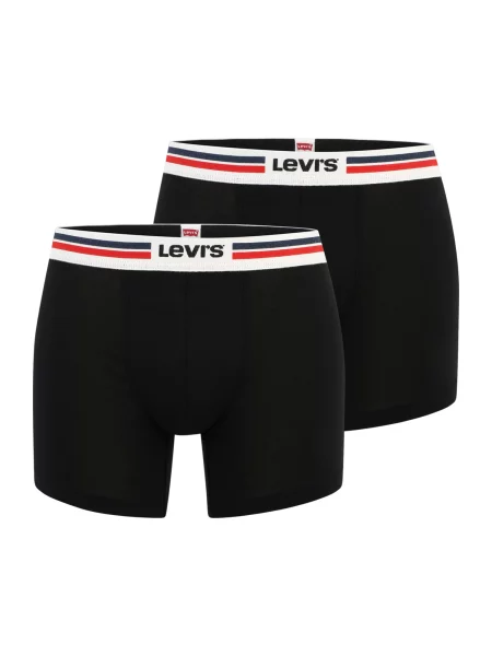 LEVI'S Boksarice mornarska / rdeča / črna bela