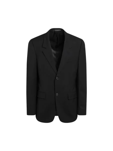 Marynarka Balenciaga wełniana czarna