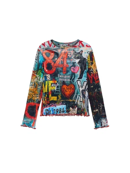 Desigual Tricou mai multe culori