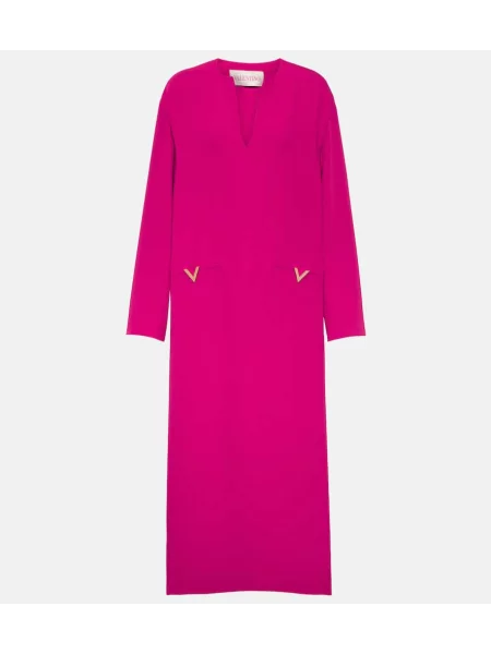 Rochie Valentino de mătase roz