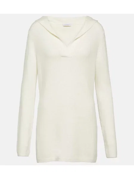 Svilene hoodie Gabriela Hearst bela