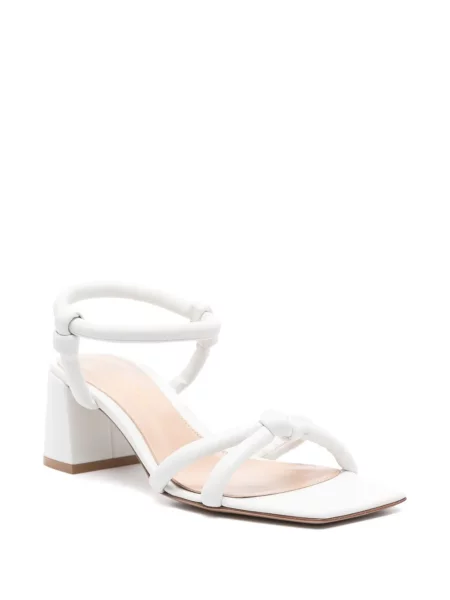 Sandale Gianvito Rossi din piele alb