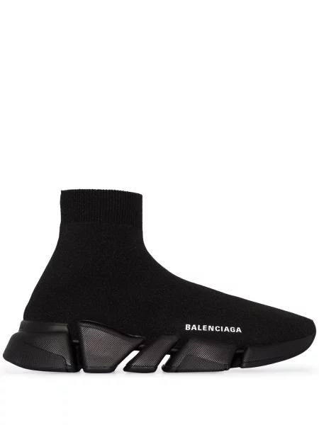Sneakerși Balenciaga Speed tricotate negru