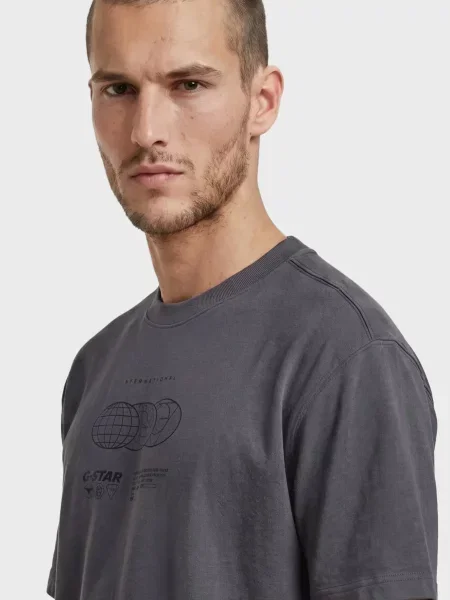 Футболка G-star Raw сіра