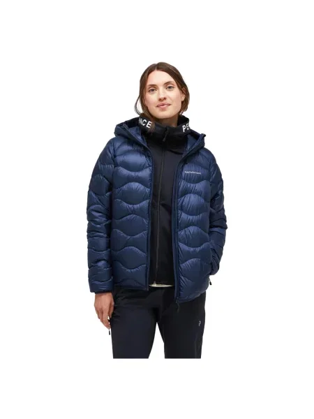 Kurtka puchowa Peak Performance Helium Down Hood blue shadow niebieska