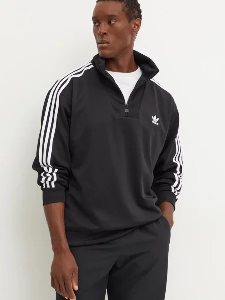 Adidas Суитшърт adicolor Funnel черен