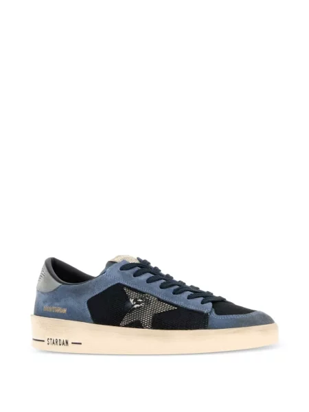 Szarvasbőr sneaker Golden Goose Stardan fehér
