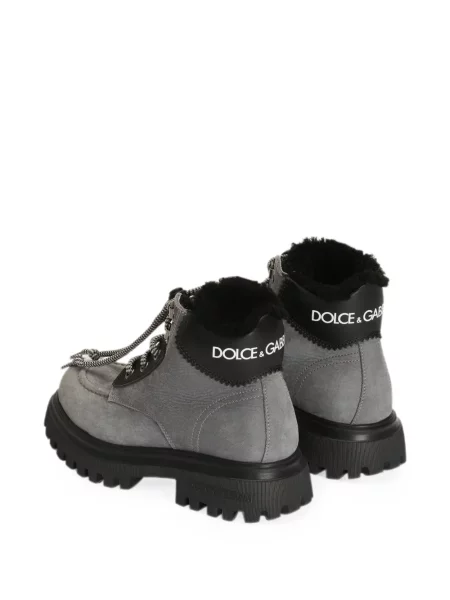 Botki dziecięce Dolce And Gabbana szare