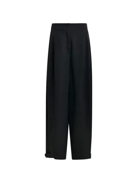 Pantaloni Essentiel Antwerp plisate negru