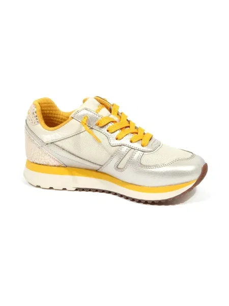 Wielobarwność sneakersy Lotto na koturnie