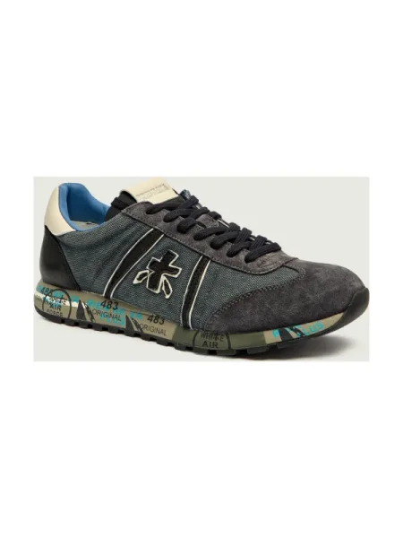 Premiata Sneakers lucy cu adaos de piele