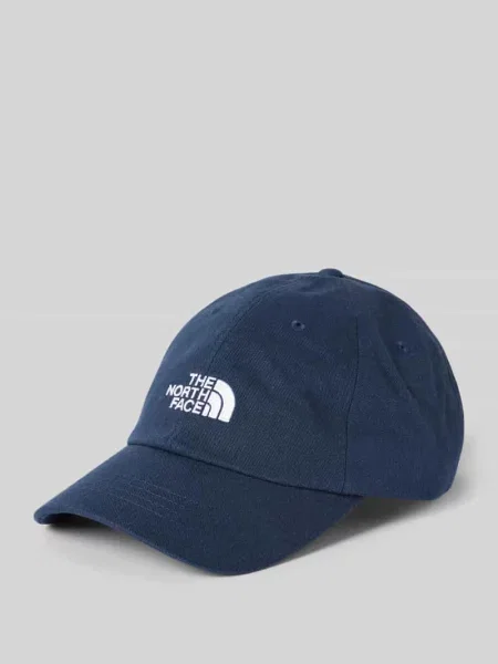 Czapka z daszkiem The North Face Norm w kolorze granatowo-białym z logo niebieska