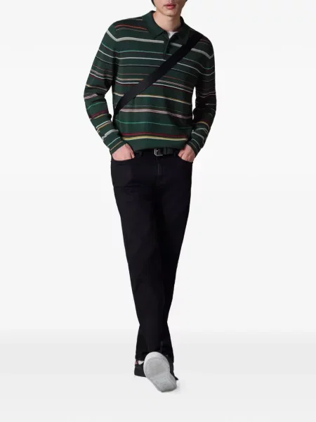 Polo Paul Smith cu dungi verde