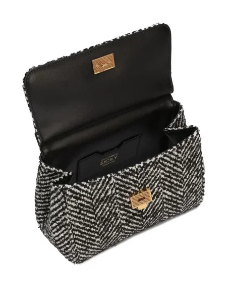Geantă Dolce & Gabbana Sicily alb