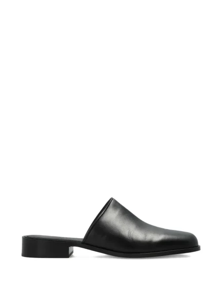 Papuci tip mules Studio Nicholson negru