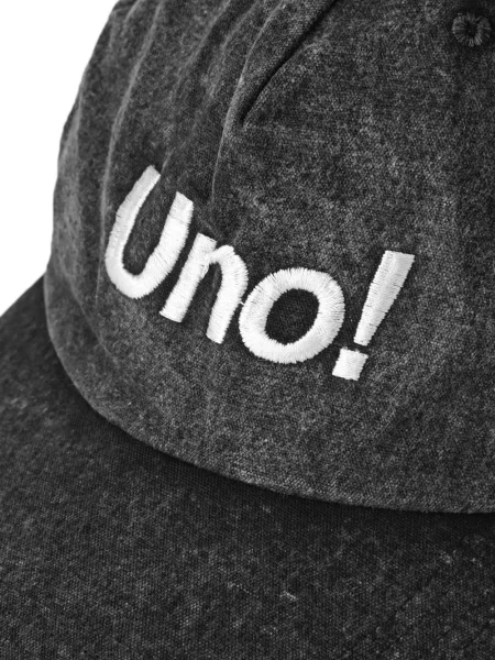 Șapcă Last Call For cu broderie negru