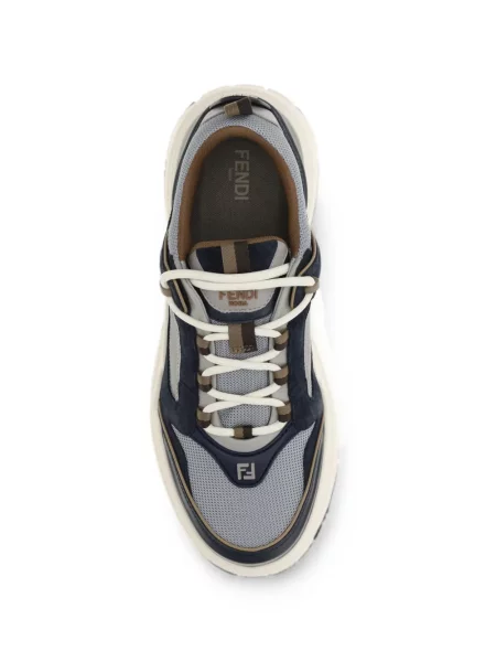 Sneakerși Fendi albastru