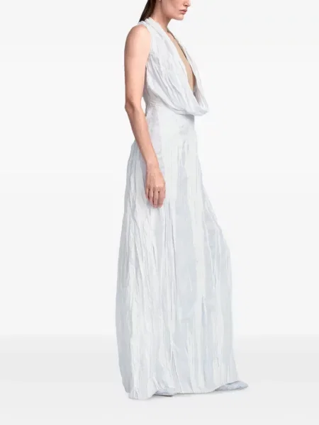 Rochie maxi Maison Margiela alb