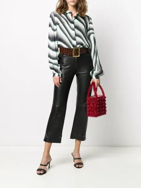 Cămașă Just Cavalli cu imagine negru