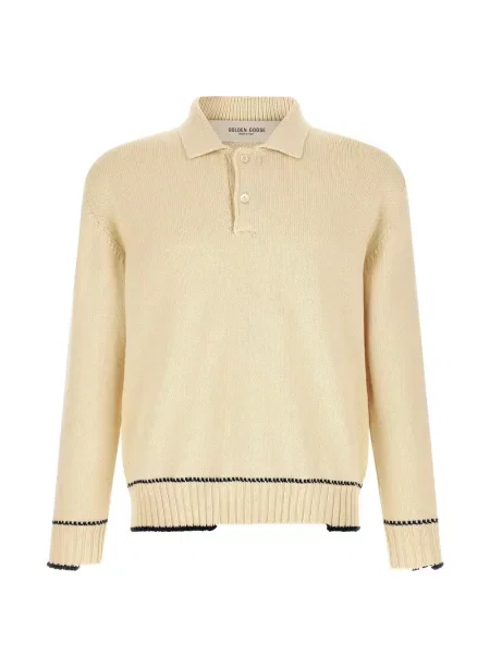 Tricou polo Golden Goose cu imagine