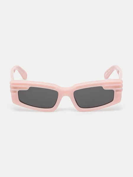 Fiorucci okulary przeciwsłoneczne Rectangular Wing różowy