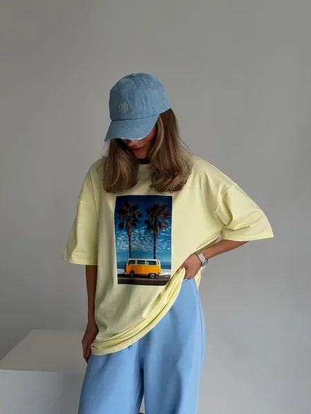 Футболка Milirud текстиль жовтий