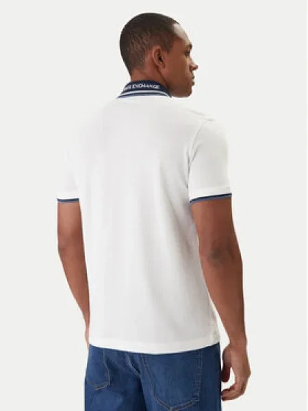 Armani Exchange Polokošeľa biela