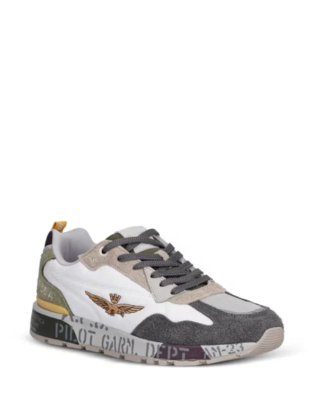Sneaker Aeronautica Militare autogrammal fehér